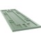 Ekena Millwork True Fit PVC Hastings Fixed Mount Shutters, Track Green, 12W x 54H, PR TFP001HS12X054TG - alternate 10